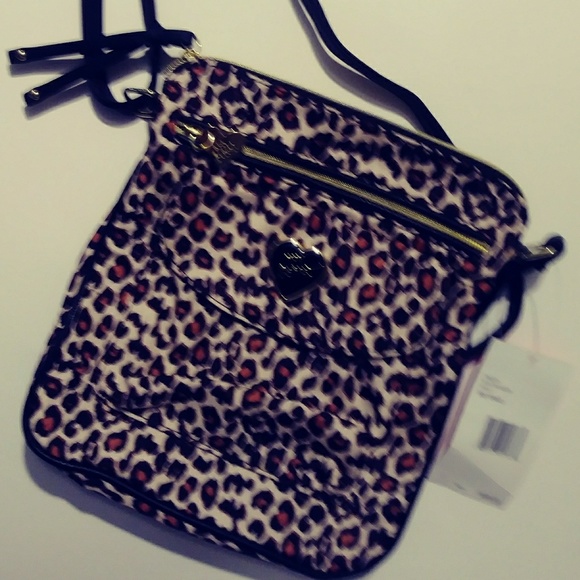 SOLD!!**🆕👜BETSEY JOHNSON Leopard Crossbody Bag💟 - Picture 4 of 8